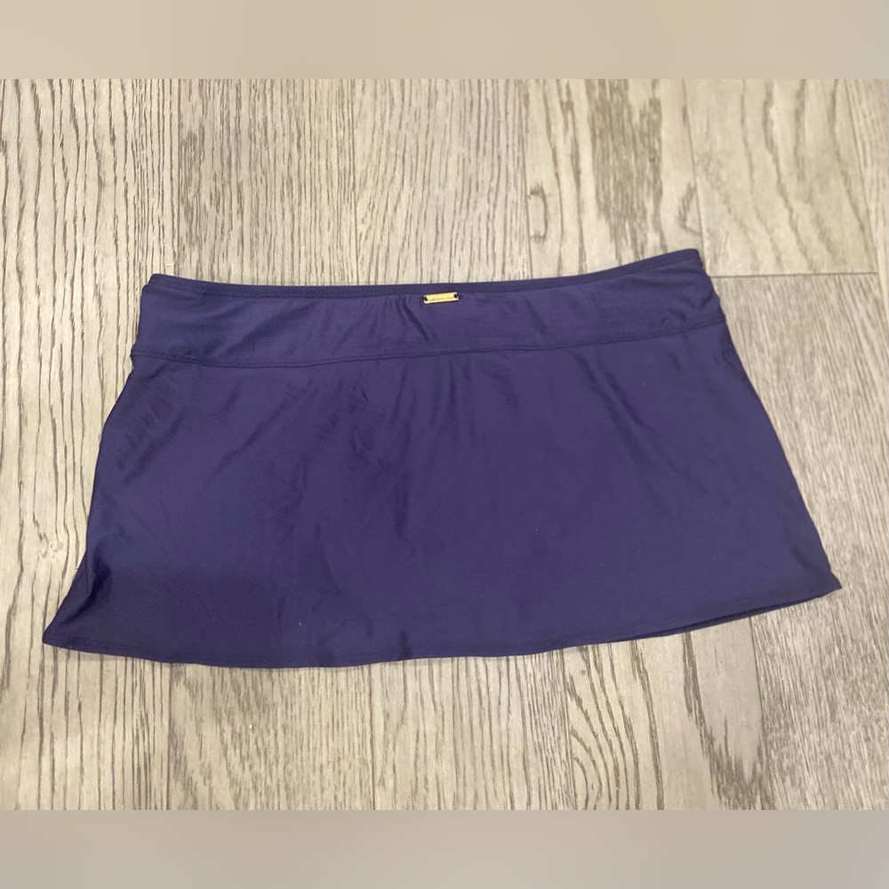 Antonio Melani navy blue swim skirt